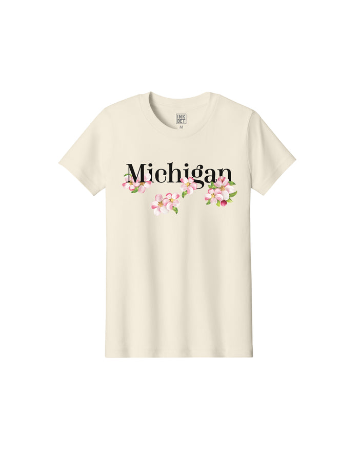Michigan Apple Blossom Youth T-Shirt