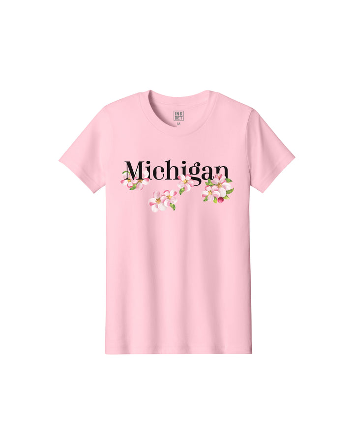 Michigan Apple Blossom Youth T-Shirt
