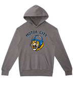 Motor City Kitty Lion Edition Premium Heavyweight Hoodie - Ink Detroit