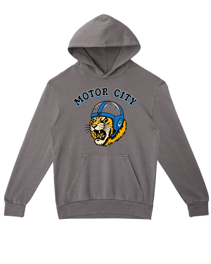 Motor City Kitty Lion Edition Premium Heavyweight Hoodie