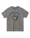 Motor City Kitty Lion Edition Heavyweight T-Shirt - Ink Detroit