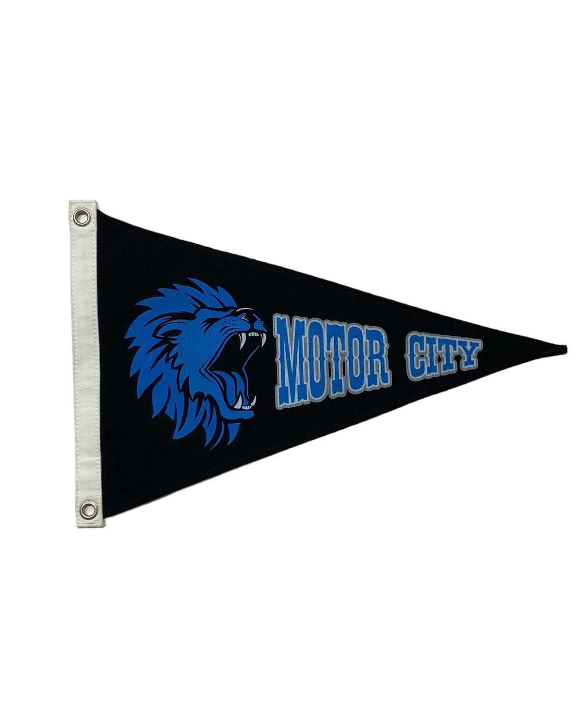 Ink Detroit- Motor City Kitty Lion Pennant - Ink Detroit