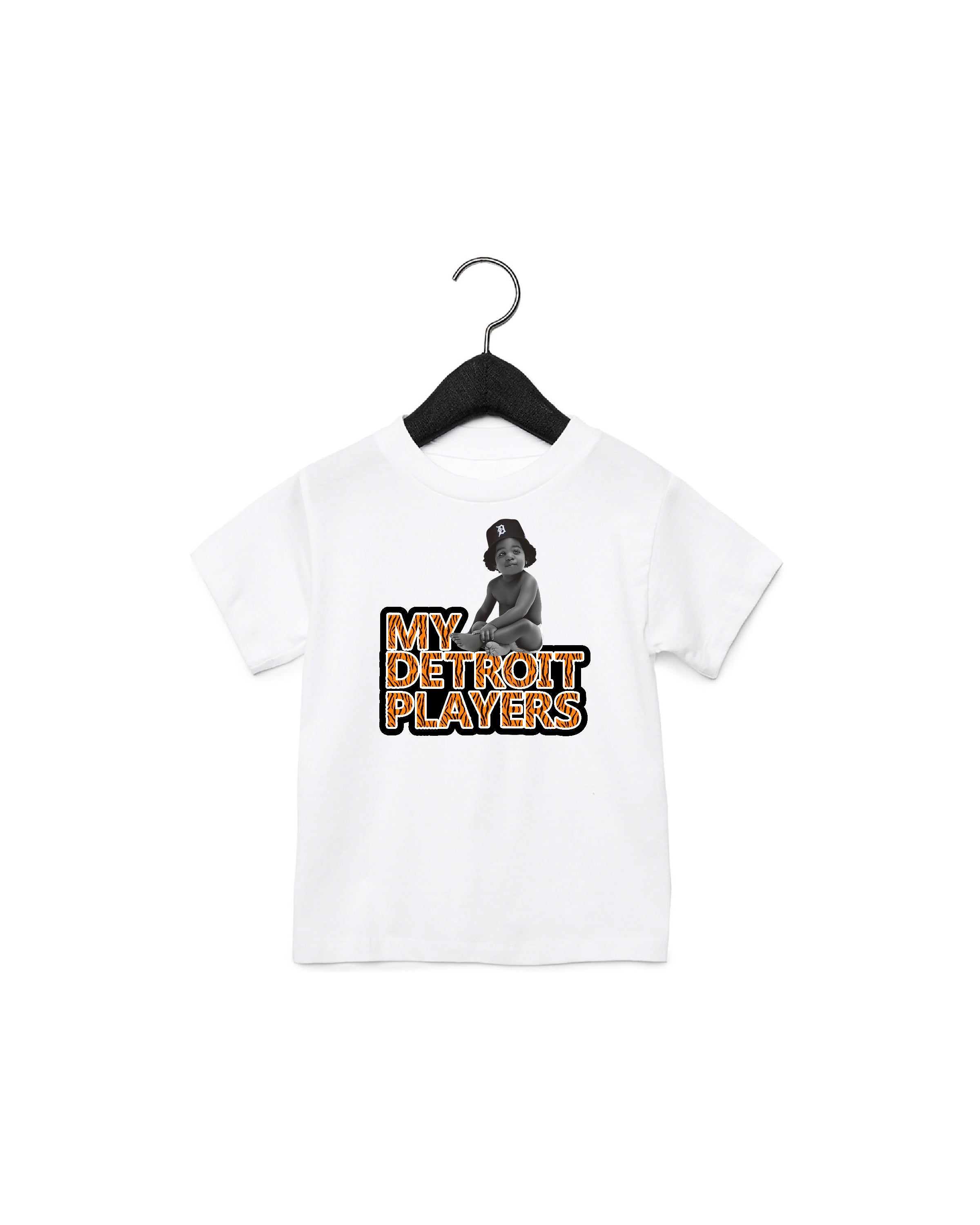 Ink Detroit My Detroit Players Toddler TShirt White