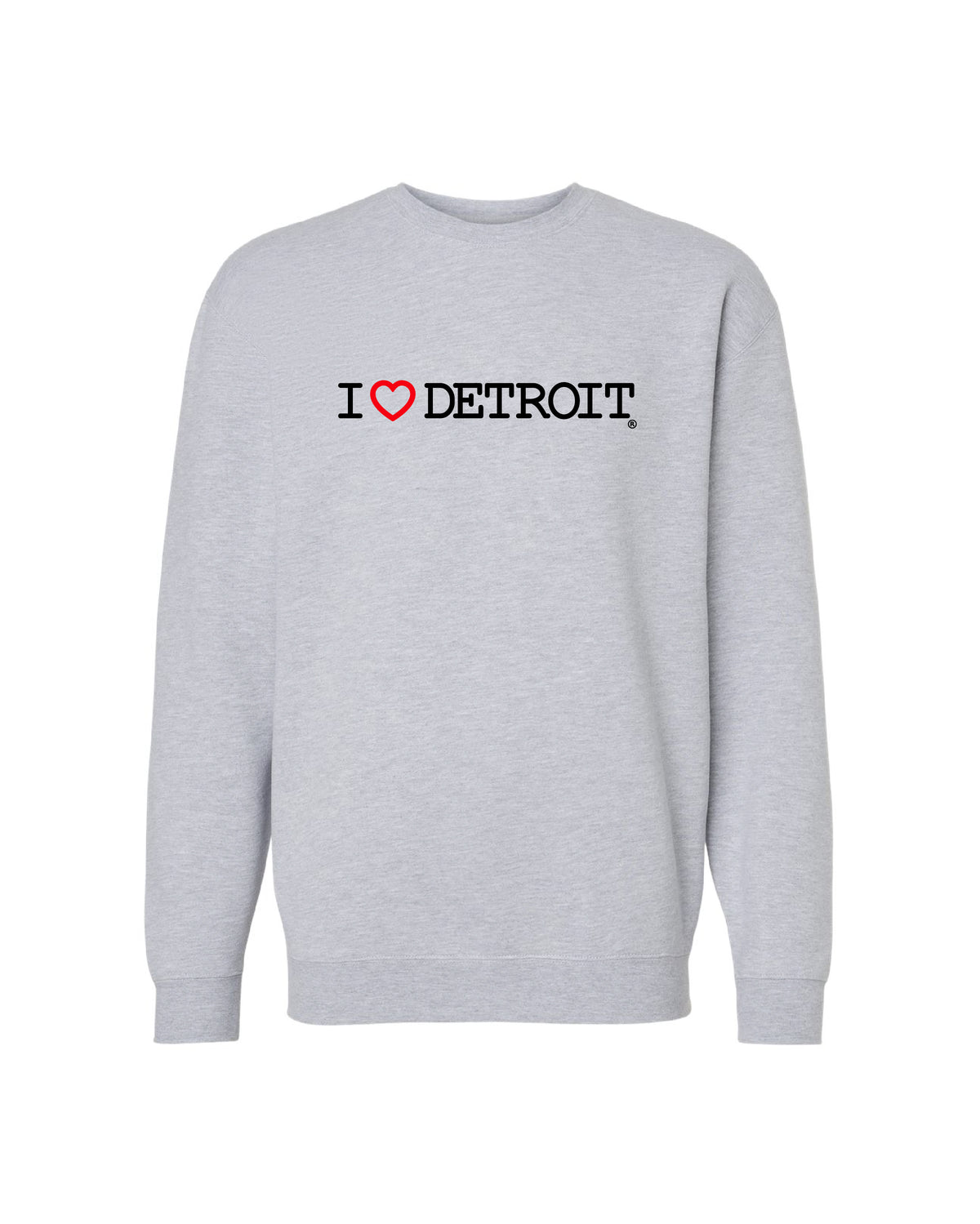 (NEW) I Love Detroit Crewneck Sweatshirts - Available in 3 Colors - Ink Detroit