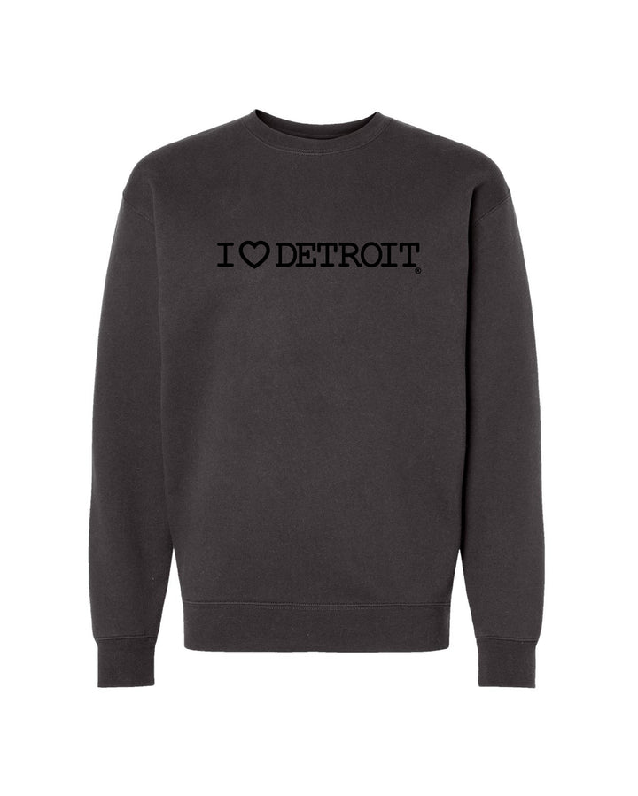(NEW) I Love Detroit - Premium Crewneck Sweatshirts - Available in 2 Colors