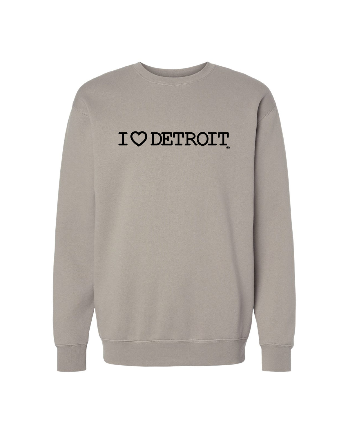 I Love Detroit - Premium Crewneck Sweatshirts - Ink Detroit