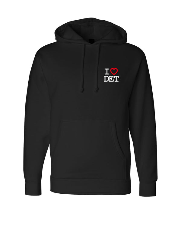 (NEW) I Love Detroit - Hoodies - Available in 3 Colors