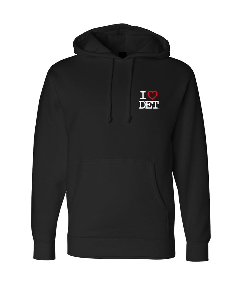(NEW) I Love Detroit - Hoodies - Available in 3 Colors