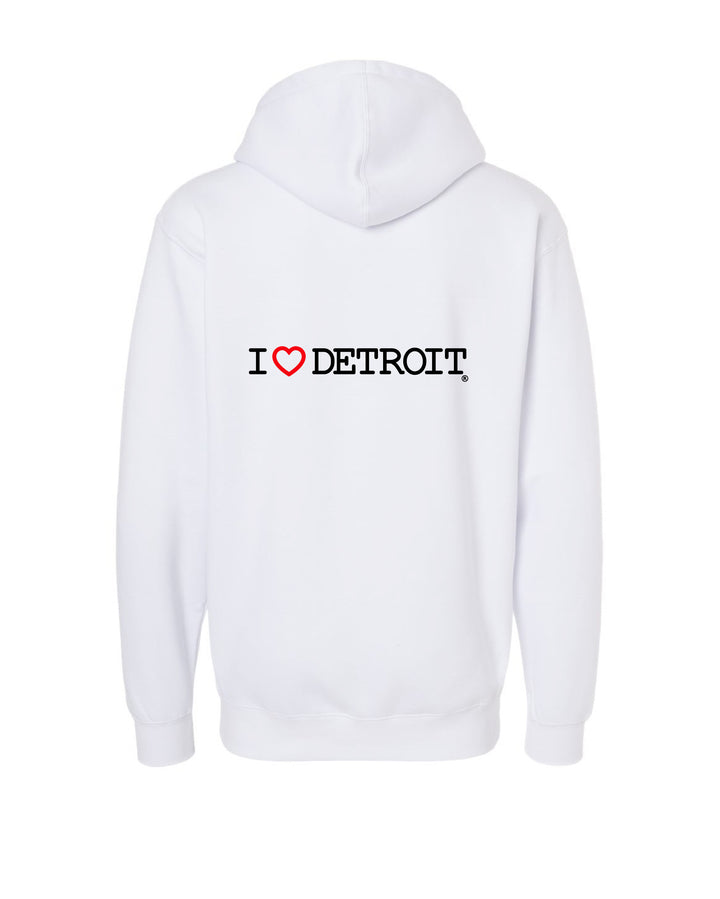 (NEW) I Love Detroit - Hoodies - Available in 3 Colors