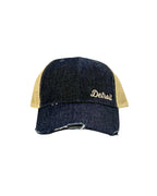 Ink Detroit Dark Denim and Mesh Back Hat - Ink Detroit