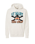 St. Mary Ski Club Adult Hoodie - Natural - Ink Detroit