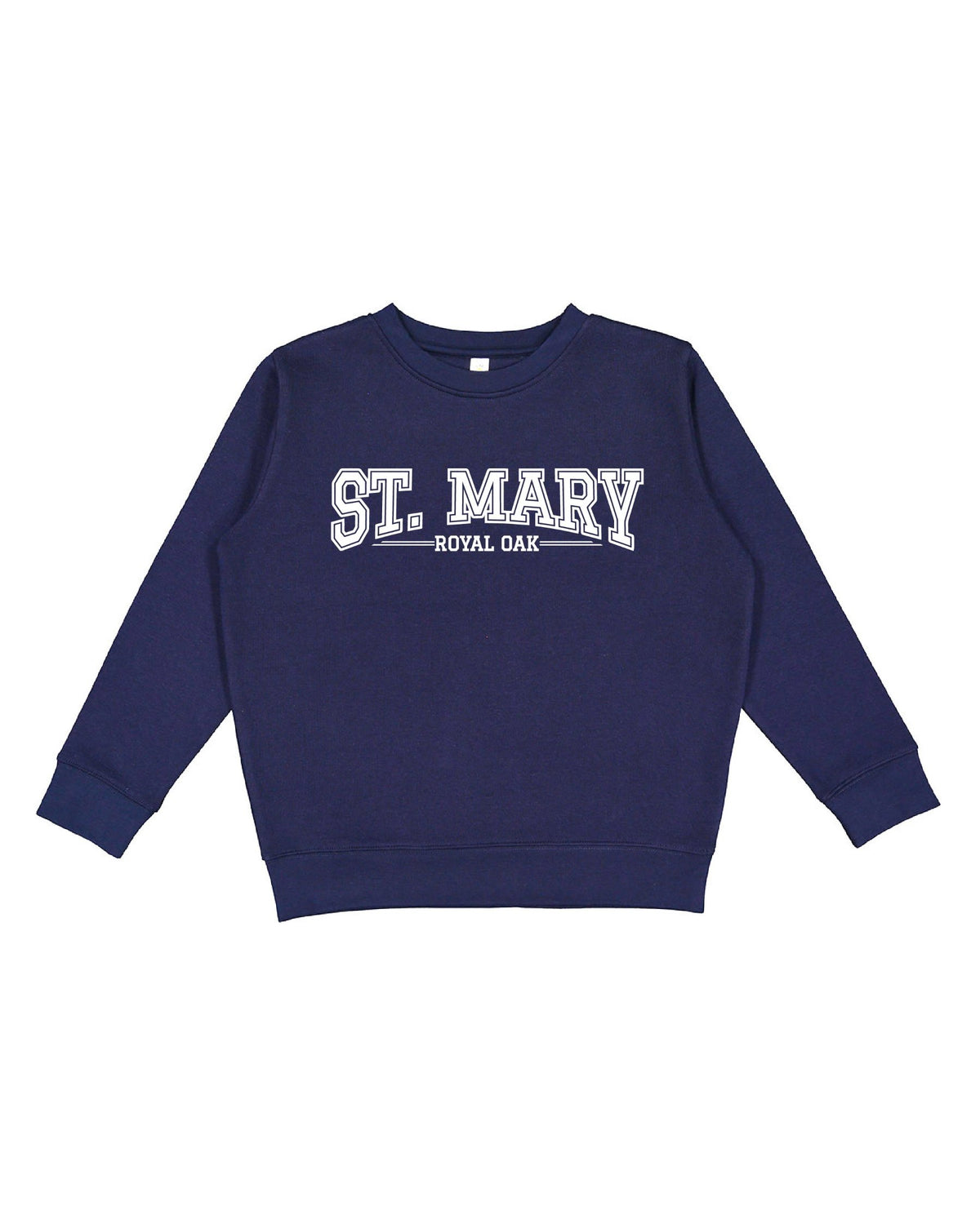 St. Mary Varsity Kids Crewneck - Navy - Ink Detroit