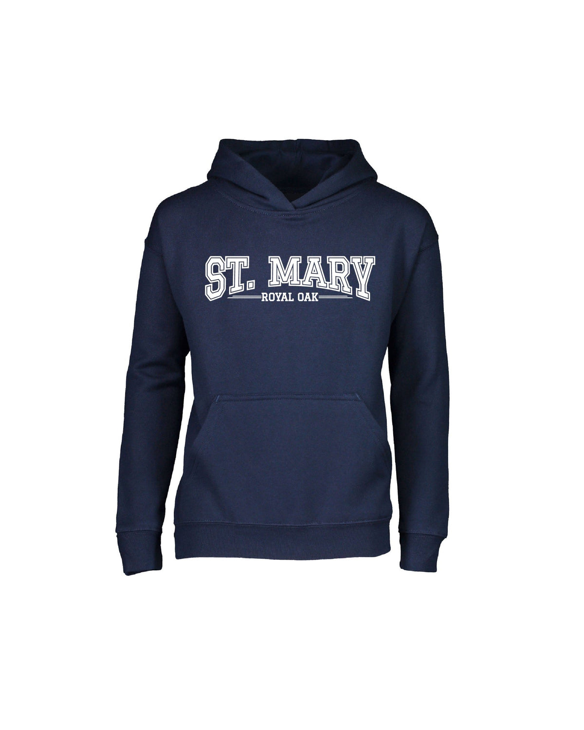 St. Mary Varsity Kids Hoodie - Navy - Ink Detroit