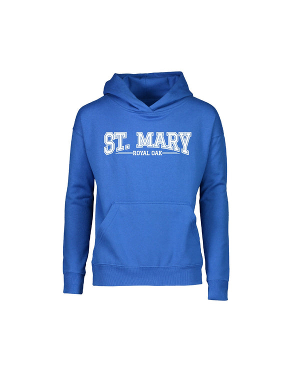 NEW St. Mary Varsity Kids Hoodie - Royal Blue