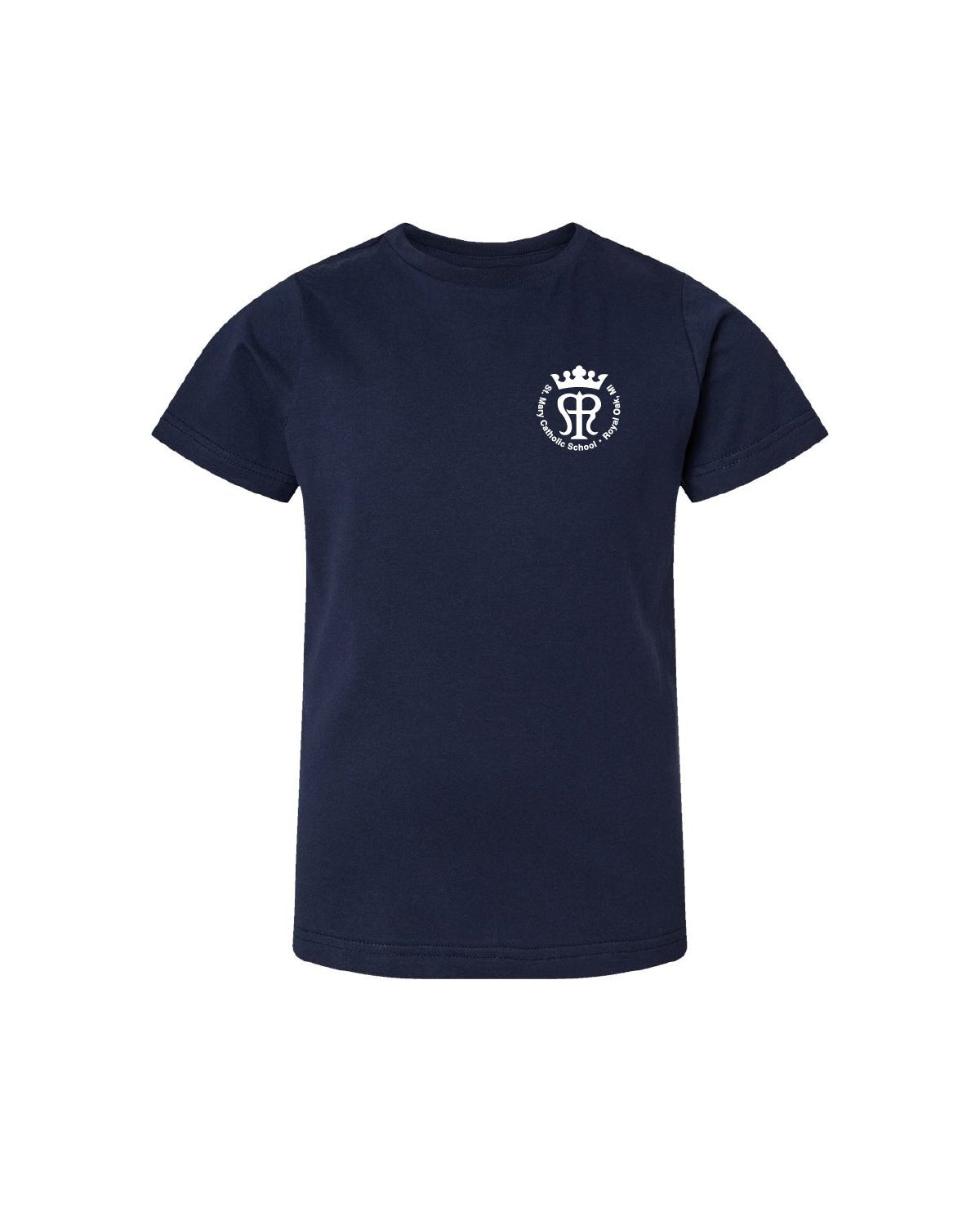 St Mary - Gym T-Shirt - Navy - Ink Detroit
