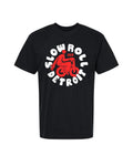 Slow Roll - Heavyweight Unisex T-Shirt - Black - Ink Detroit