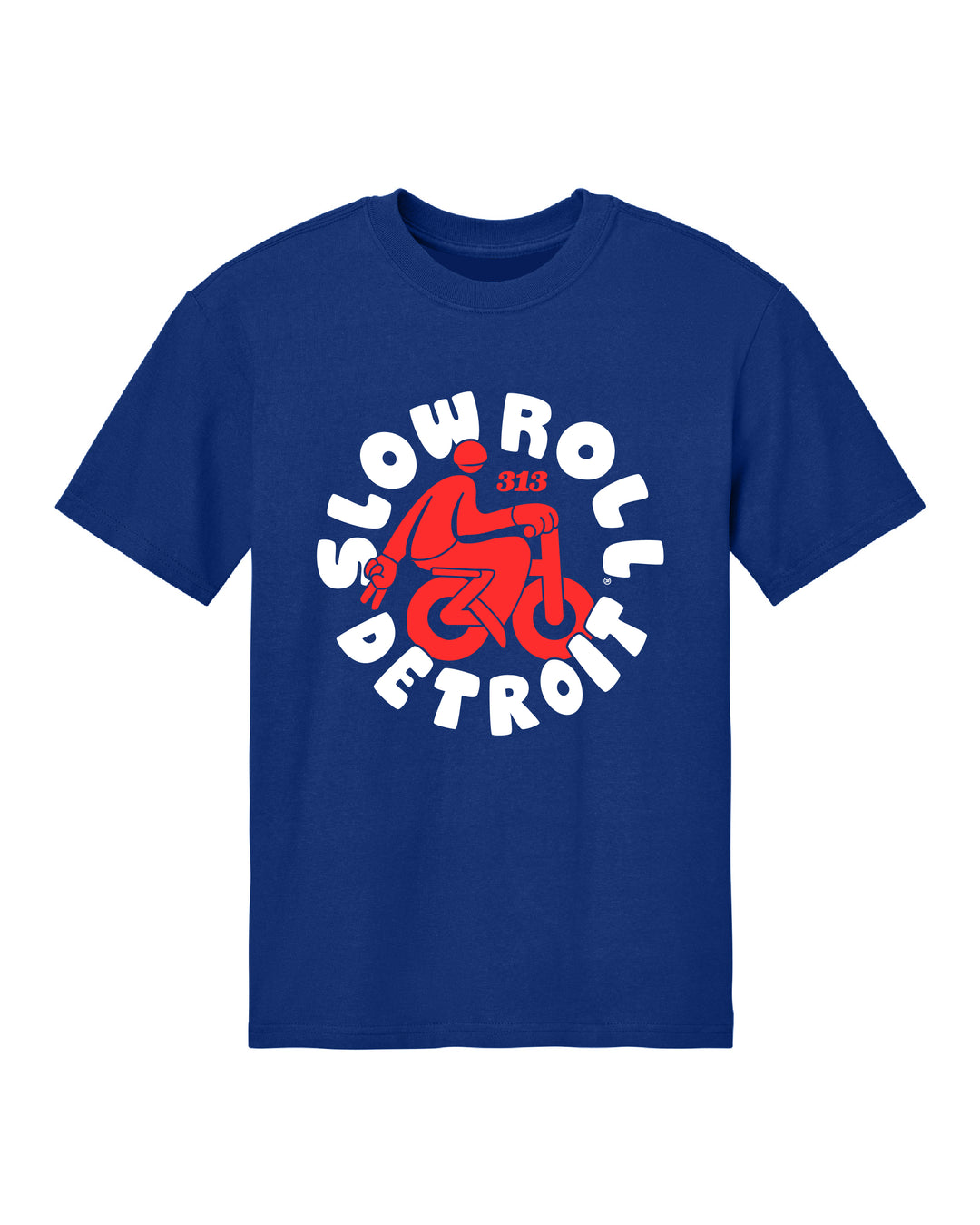 Pre Order Only Slow Roll - Heavyweight Unisex T-Shirt - Royal Blue