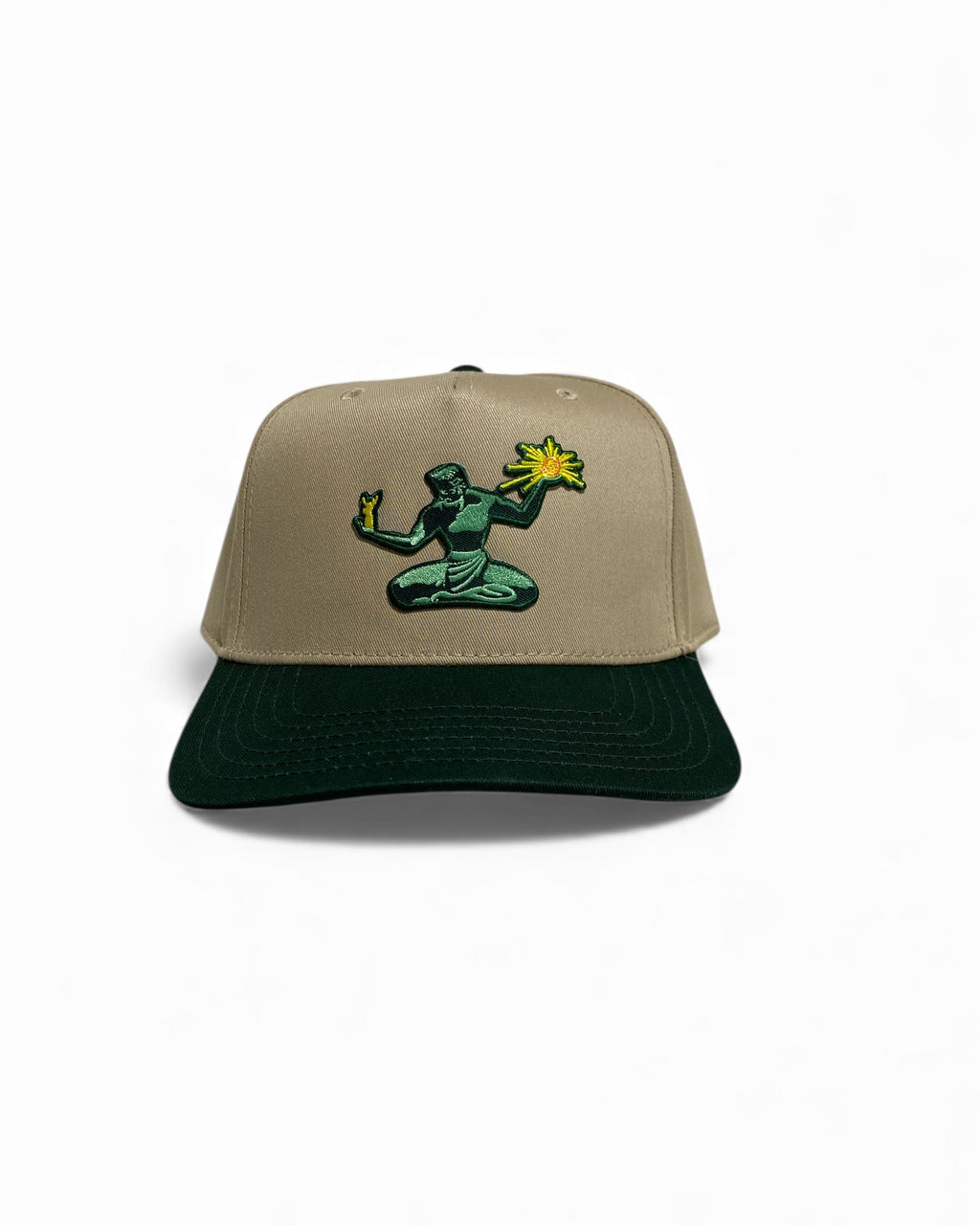 Spirit of Detroit 5 Panel Two-Tone Cap - Ink Detroit