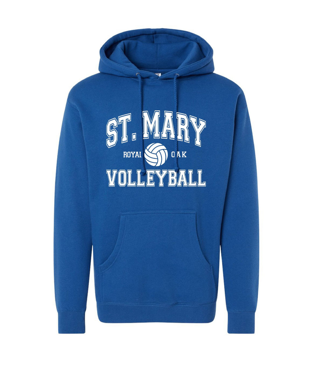 St. Mary Volleyball Adult Hoodie - Royal Blue