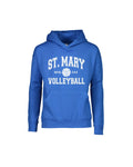 St. Mary Volleyball Kids Hoodie - Royal Blue - Ink Detroit