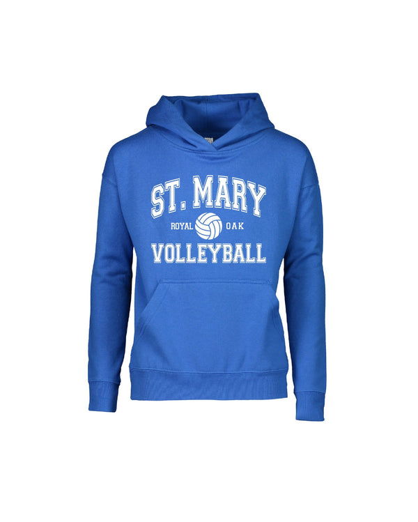 NEW St. Mary Volleyball Kids Hoodie - Royal Blue