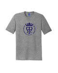 St. Mary School Emblem Heather Grey Triblend T-Shirt - Ink Detroit