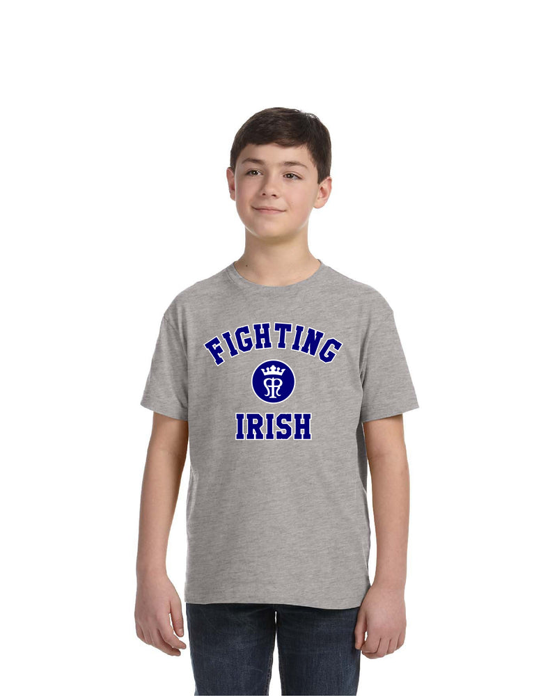 St Mary Fighting Irish Heather Grey Kids T-Shirt