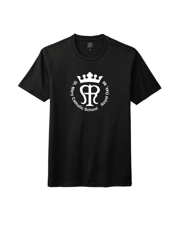 St. Mary School Emblem Black T-Shirt