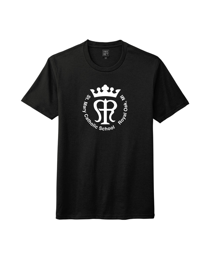 St. Mary School Emblem Black T-Shirt