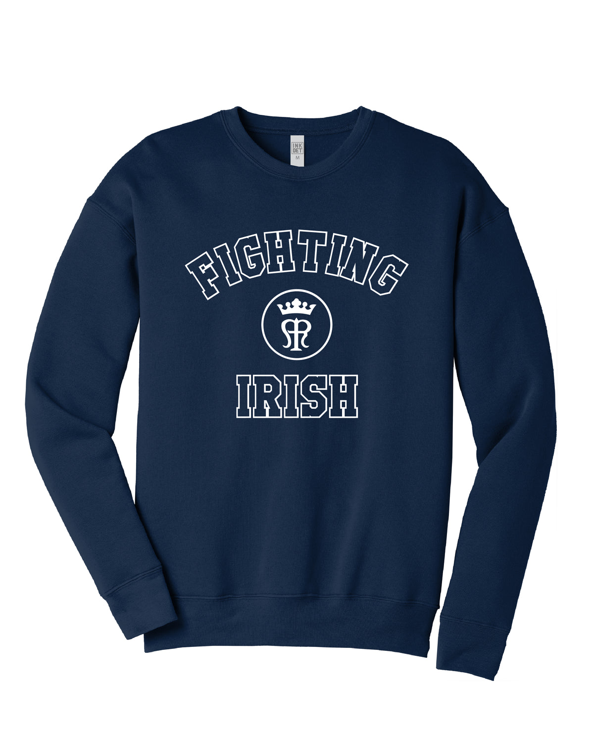 St. Mary Fighting Irish Blue Crewneck - Ink Detroit