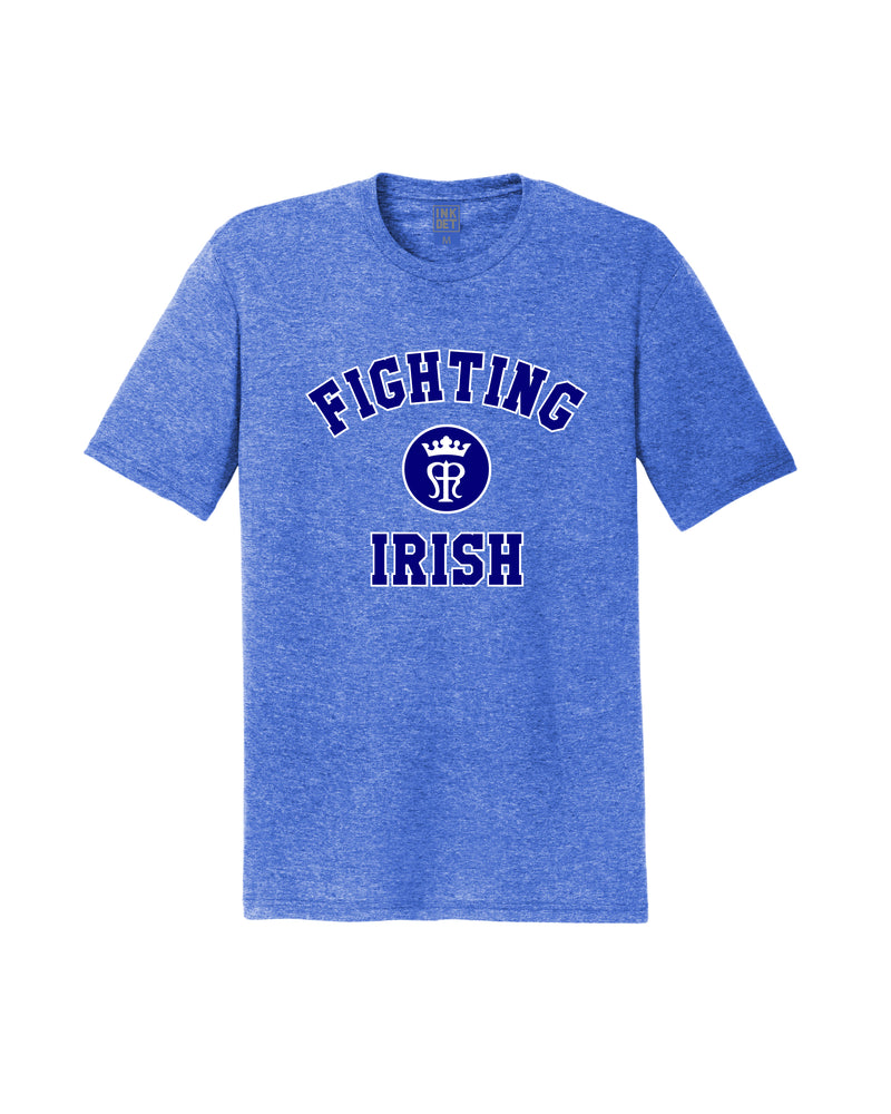 St. Mary Fighting Irish Heather Royal Blue T-Shirt