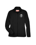 St. Mary Team Leader Softshell Jacket Black Ladies Cut - Ink Detroit