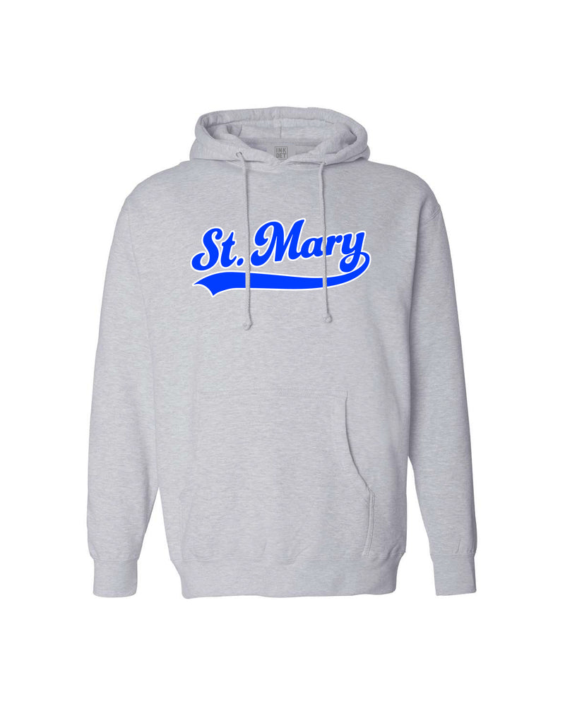 St. Mary Tail Swoosh Athletic Heather Hoodie