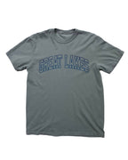 The Great Lakes State - Great Lakes = Great Times T-Shirt - Granite - Ink Detroit