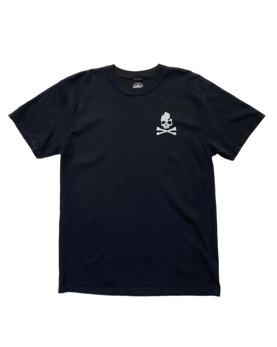 The Great Lakes State - Michigan Skull & Bones T-Shirt - Black – Ink ...