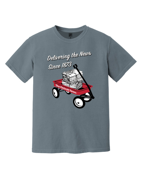 The Detroit News Paper Wagon T-Shirt