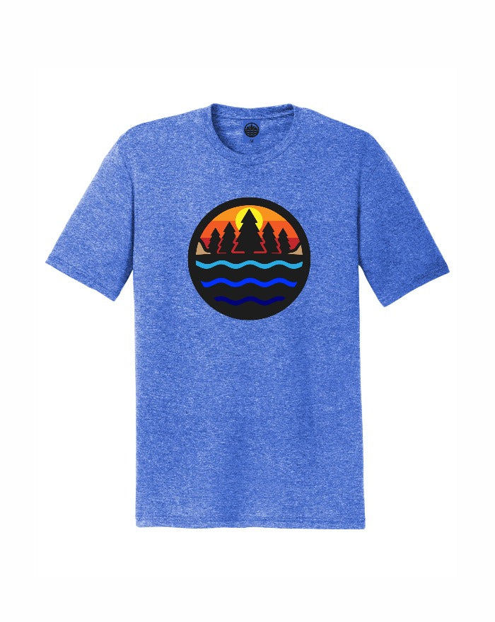 Great Lakes State Logo T-Shirt Blue