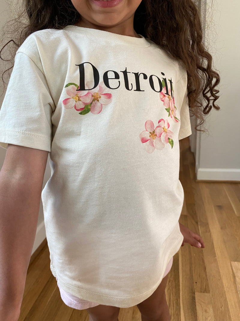 Ink Detroit Apple Blossom Toddler T-Shirt