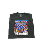 Ink Detroit - Back 2 Back Women's Heavyweight Muscle T-Shirt - Pigment Dyed Black - Ink Detroit