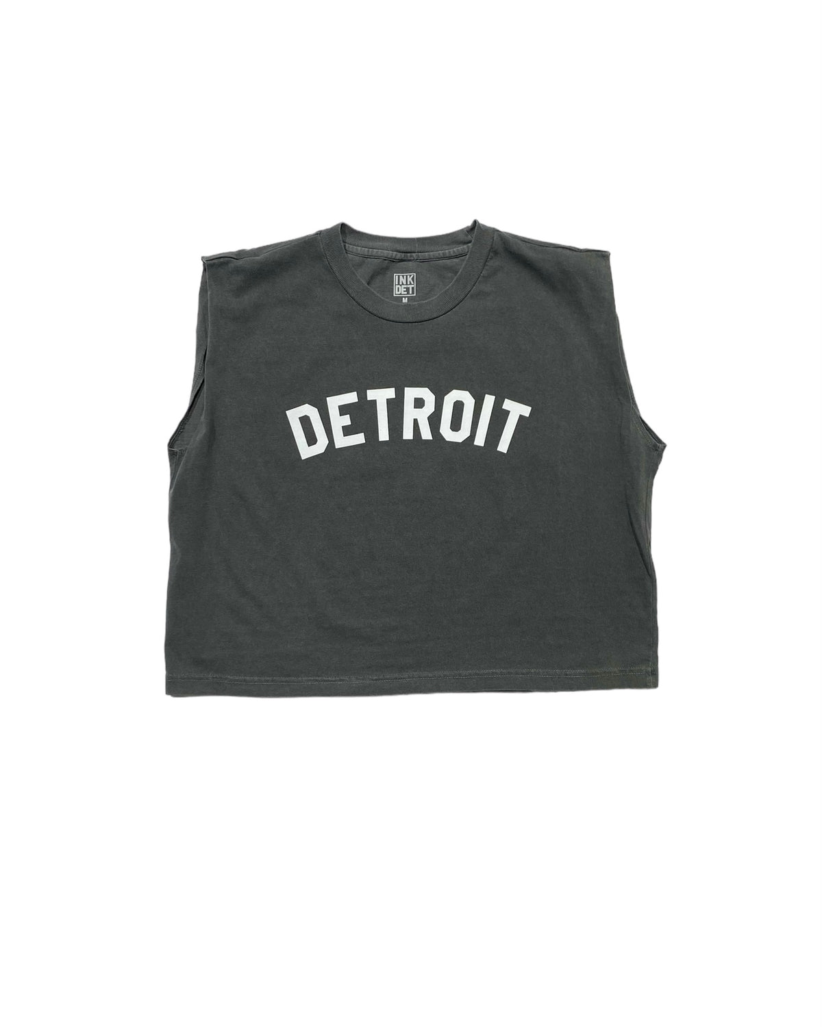 Detroit Women's Heavyweight Muscle T-Shirts - Ink Detroit