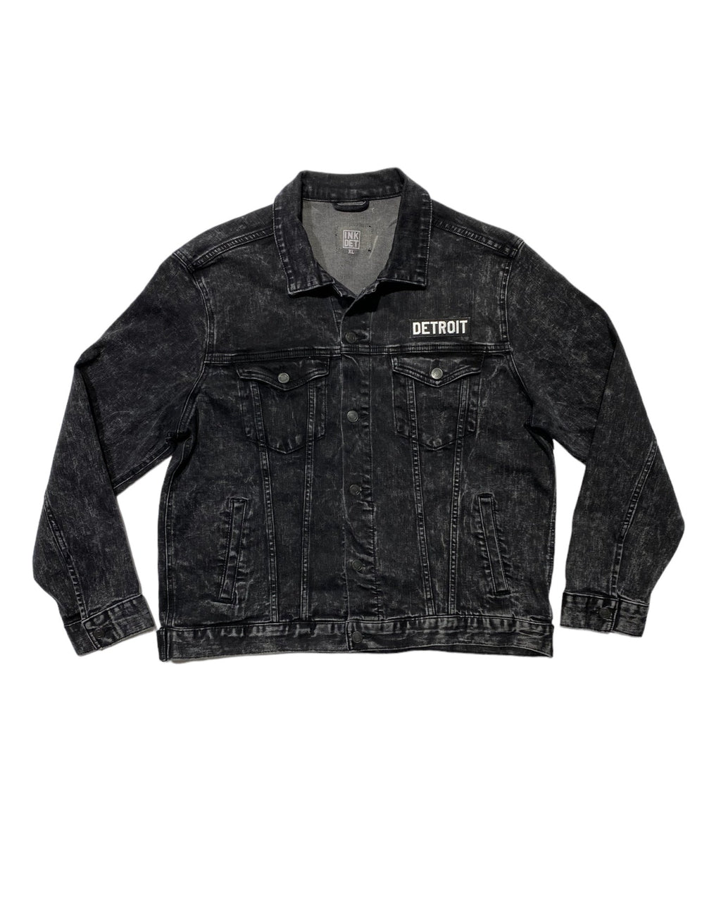 Ink Detroit Jean Jacket - Black - Ink Detroit