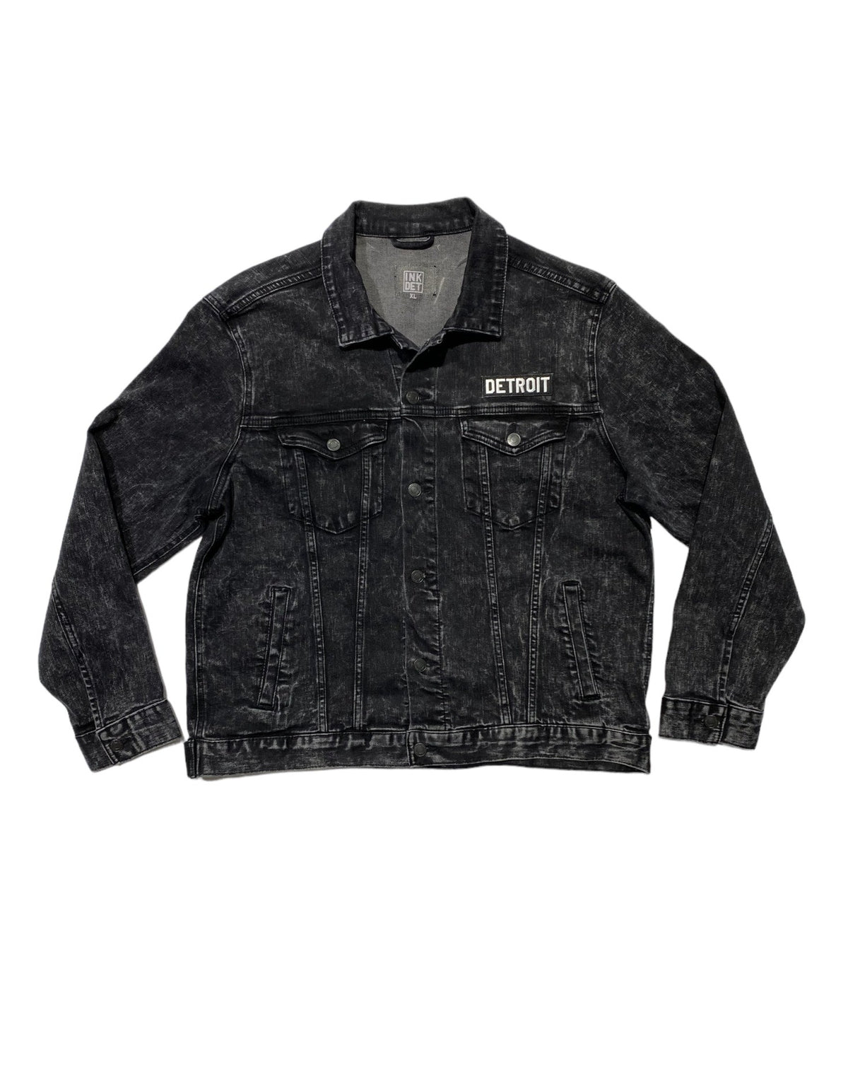 Ink Detroit Jean Jacket - Black - Ink Detroit