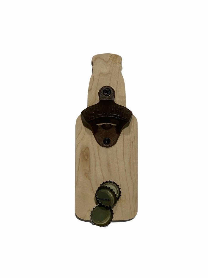 Bottle Shaped Magnetic Bottle Opener - Ink Detroit