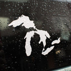 The Great Lakes - Vinyl Decal Sticker - Ink Detroit