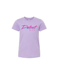Ink Detroit - Retro 80s 90s Youth T-Shirt - Lavender - Ink Detroit