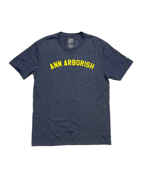 Ann Arborish Maize and Blue T-Shirt
