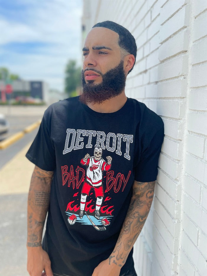 Ink Detroit Bad Boy T-Shirt - Black