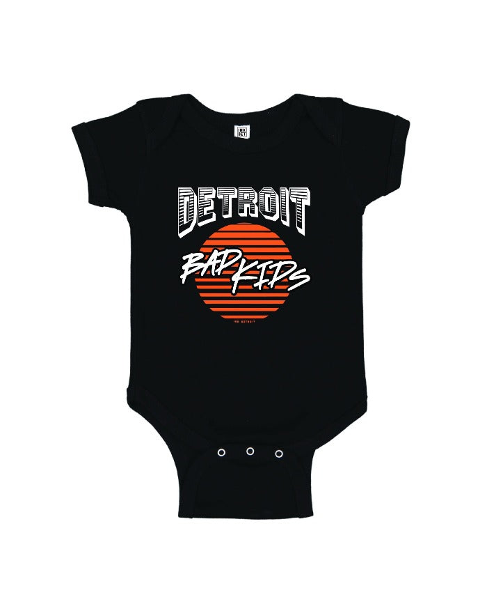 Ink Detroit Bad Kids Baby Onesie - Black