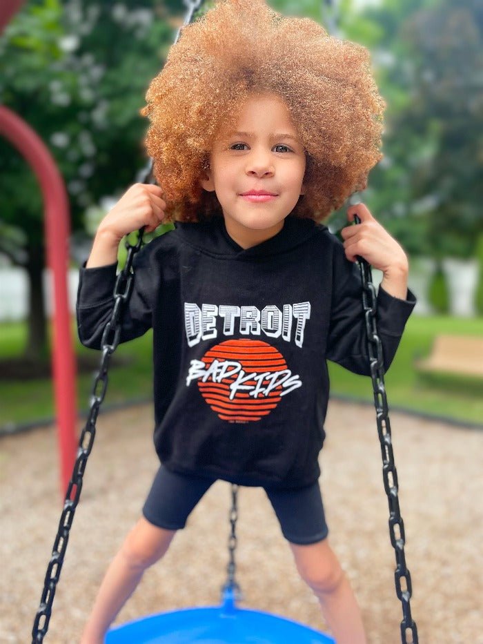 Ink Detroit Bad Kids Toddler Hoodie - Black - Ink Detroit