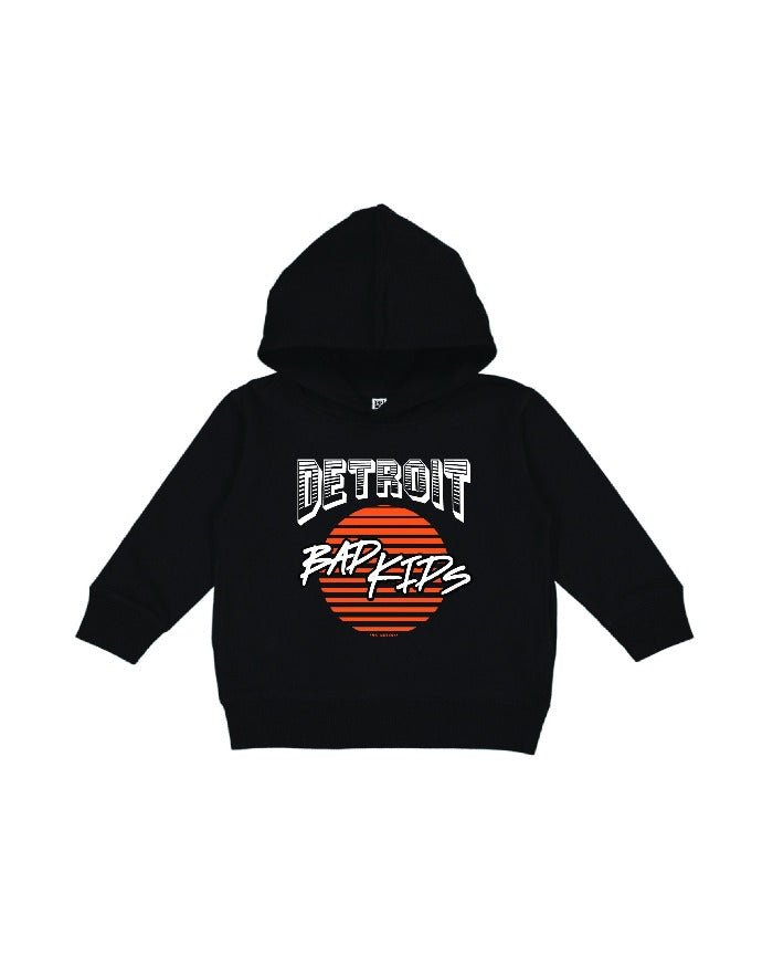 Ink Detroit Bad Kids Toddler Hoodie - Black - Ink Detroit